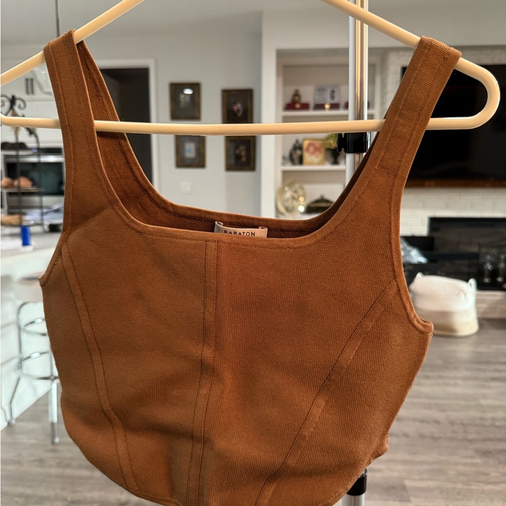 Babaton Brown Women's Tank Top